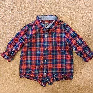Boys button up shirt
